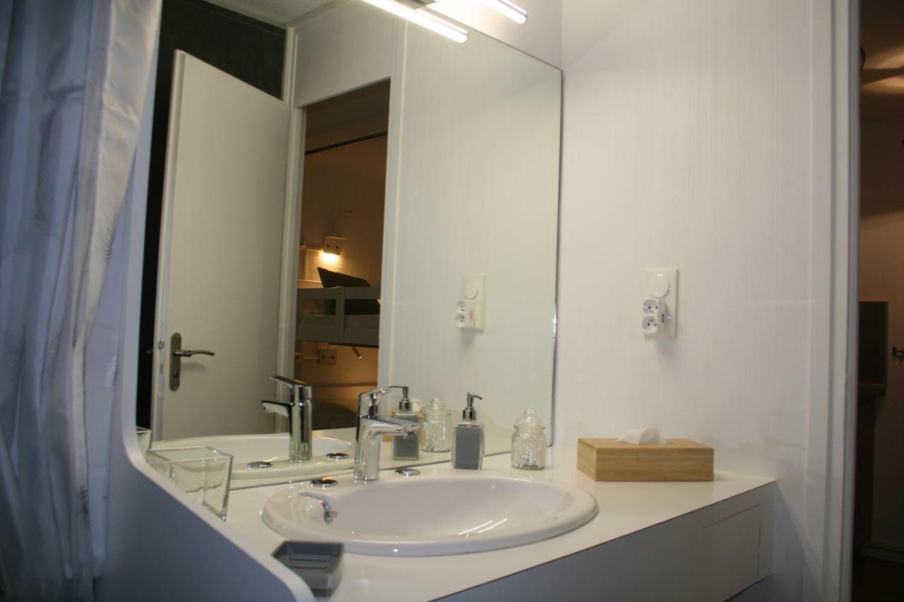 Le Flocon-Studio Cabine-Balcon 4-6 Pers A 100M Des Pistes シャンルッス エクステリア 写真