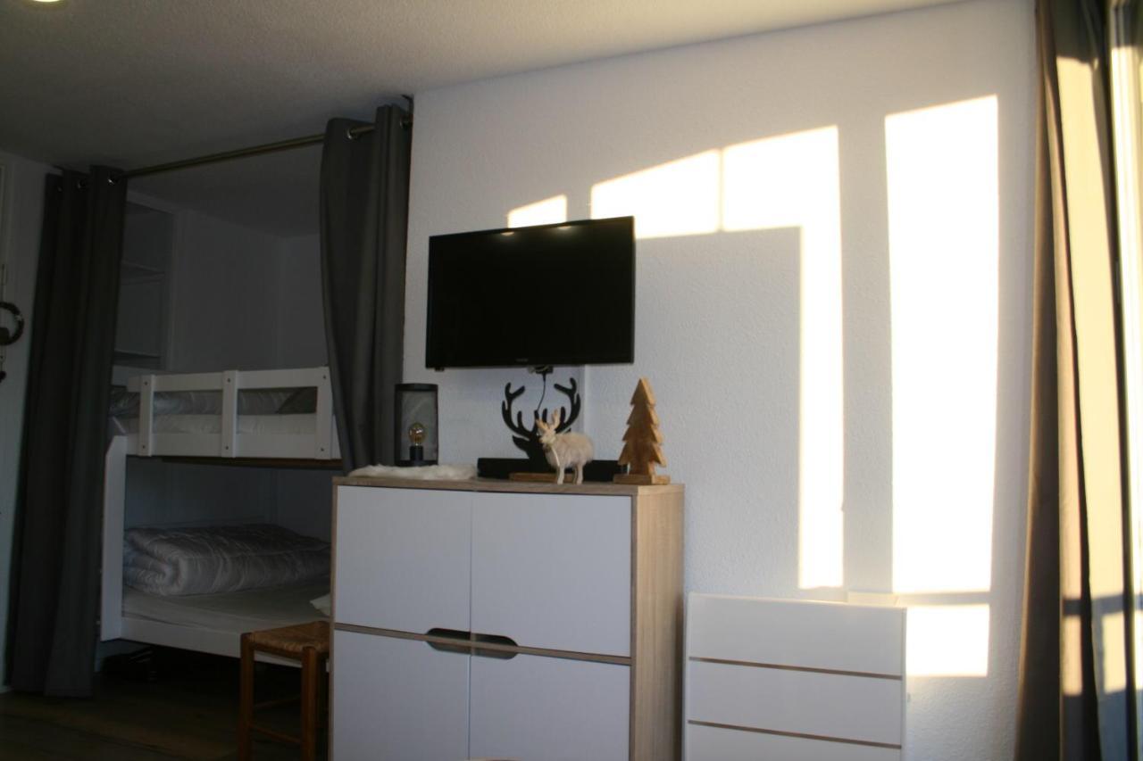 Le Flocon-Studio Cabine-Balcon 4-6 Pers A 100M Des Pistes シャンルッス エクステリア 写真