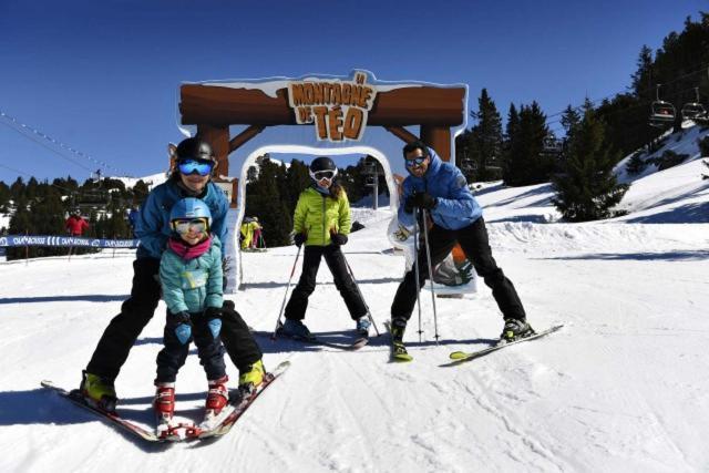 Le Flocon-Studio Cabine-Balcon 4-6 Pers A 100M Des Pistes シャンルッス エクステリア 写真