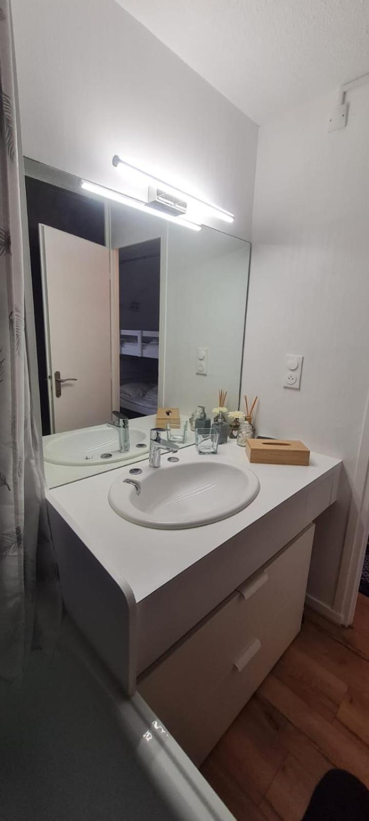 Le Flocon-Studio Cabine-Balcon 4-6 Pers A 100M Des Pistes シャンルッス エクステリア 写真
